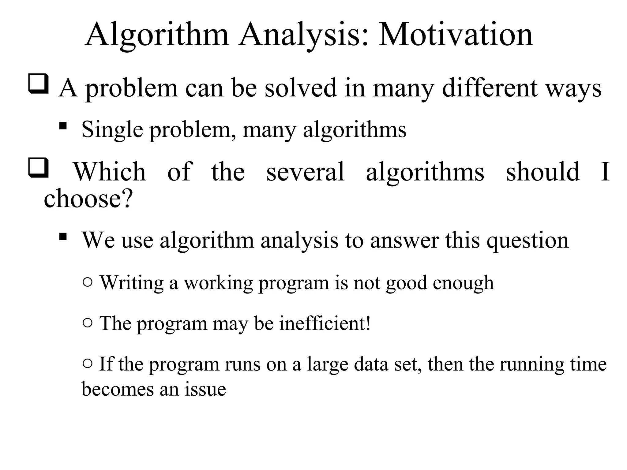 Data Structures- Part2 analysis tools | PPT