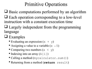 Data Structures- Part2 analysis tools | PPT