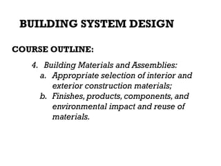 Part 2 BUILDING SYSTEM DESIGN COURSE OUTLINE.pptx