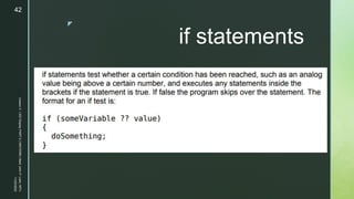 z
if statements
11/23/2022
Lesson
3
-
LED
Display
PART
2
|
MIDTERM
|
Mark
John
P.
Lado,
MITc
42
 