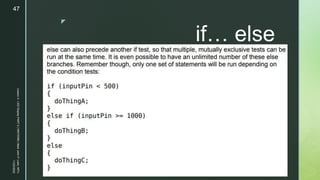 z
if… else
11/23/2022
Lesson
3
-
LED
Display
PART
2
|
MIDTERM
|
Mark
John
P.
Lado,
MITc
47
 