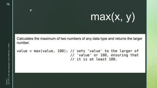z
max(x, y)
11/23/2022
Lesson
3
-
LED
Display
PART
2
|
MIDTERM
|
Mark
John
P.
Lado,
MITc
76
 