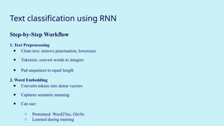 DEEP LEARNING -Recurrent Neural Networks | PPTX