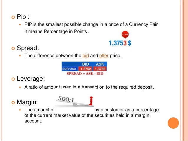 Forex trading terminology