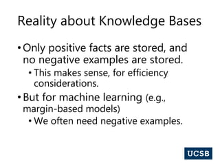 Knowledge Graph Embedding | PPT