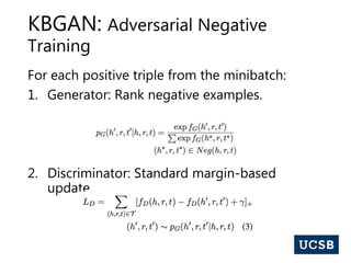 Knowledge Graph Embedding | PPT