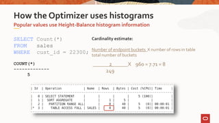 Part2 Best Practices for Managing Optimizer Statistics | PPTX