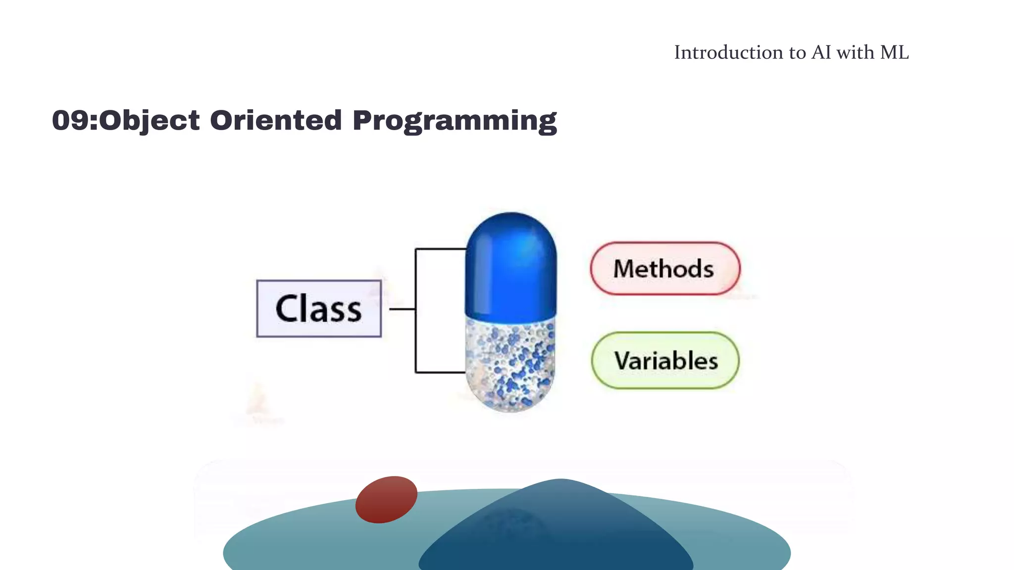 Introduction to AI with ML
09:Object Oriented Programming
 