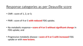 Part 2 response in lymphomas | PPTX