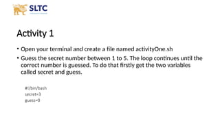 Part 2 Shell Scripting and Process management.pptx