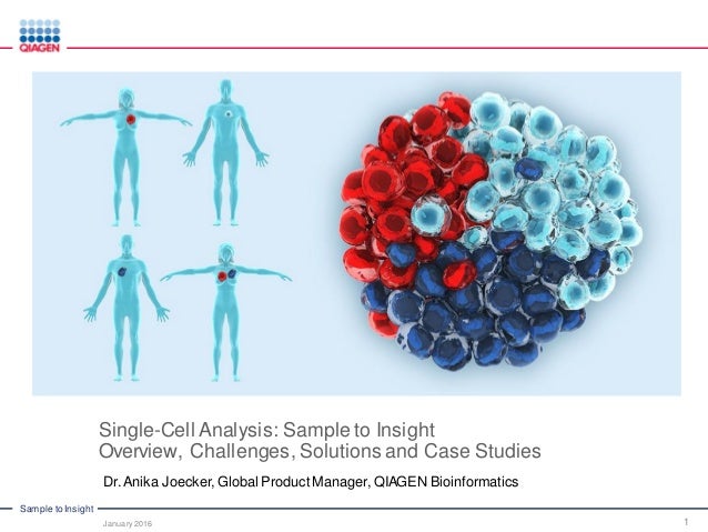 Analysis Of Single Cell Sequencing Data By Clc Ingenuity Single Cell Analysis Of Single Cell Sequencing Data By Clc Ingenuity Single Cell