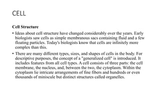 The cell | PPTX