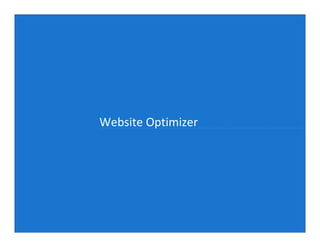 Website Optimizer
 