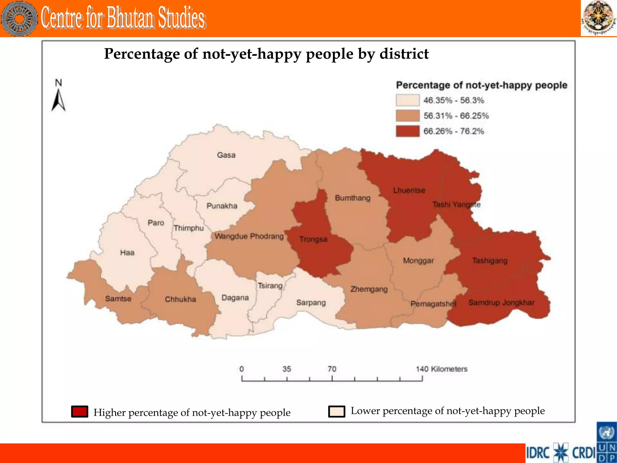 Percentage of not-yet-happy people by district




Higher percentage of not-yet-happy people   Lower percentage of not-yet-happy people
 