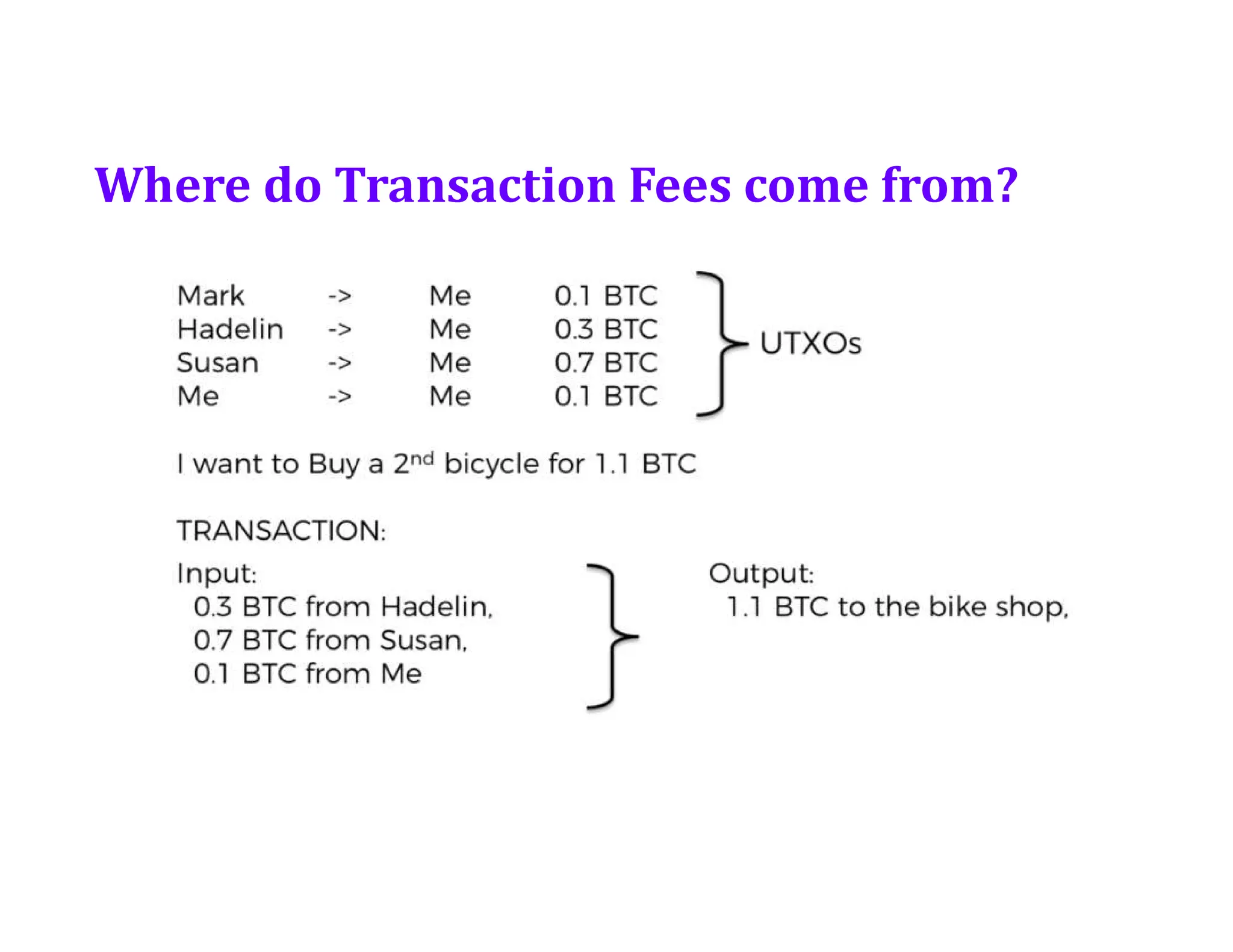 Where do Transaction Fees come from?
 