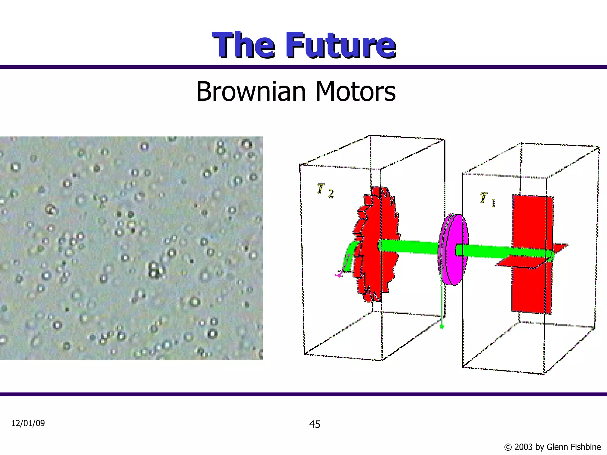 The Future Brownian Motors 