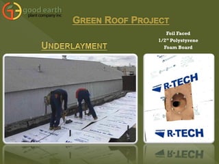 Foil Faced
1/2” Polystyrene
Foam Board