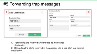 Free OpManager training Part 4 - Fault Management and IT automation | PPTX