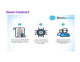 Part 4: Understanding the working of Smart Contracts | PDF