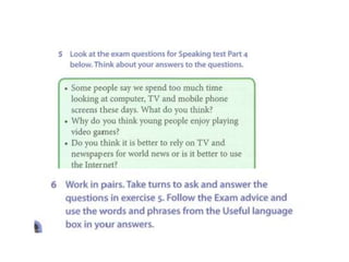 FCE Part 4 speaking 