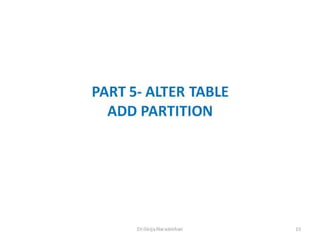 Part 5 add partition