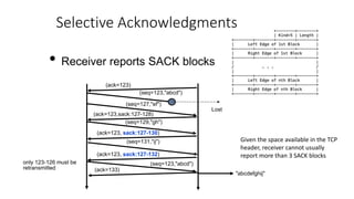 Selective Ack Part5-tcp-improvements.pptx