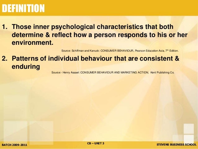 THE INDIVIDUAL CONSUMER AND BUYING BEHAVIOUR AND MARKETING ...