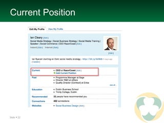 Current Position Slide 