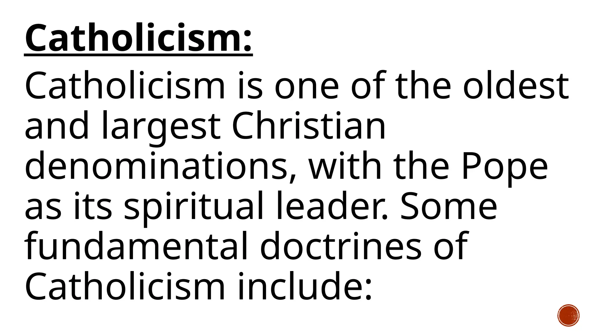 PART 5 SECTS OR BRANCHES OF CHRISTIANITY.pptx