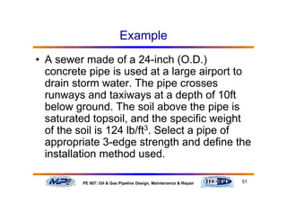 sep 30, 2007 - irricana, alberta, canada - drilling... Part 5 structural design of pipelines | PDF