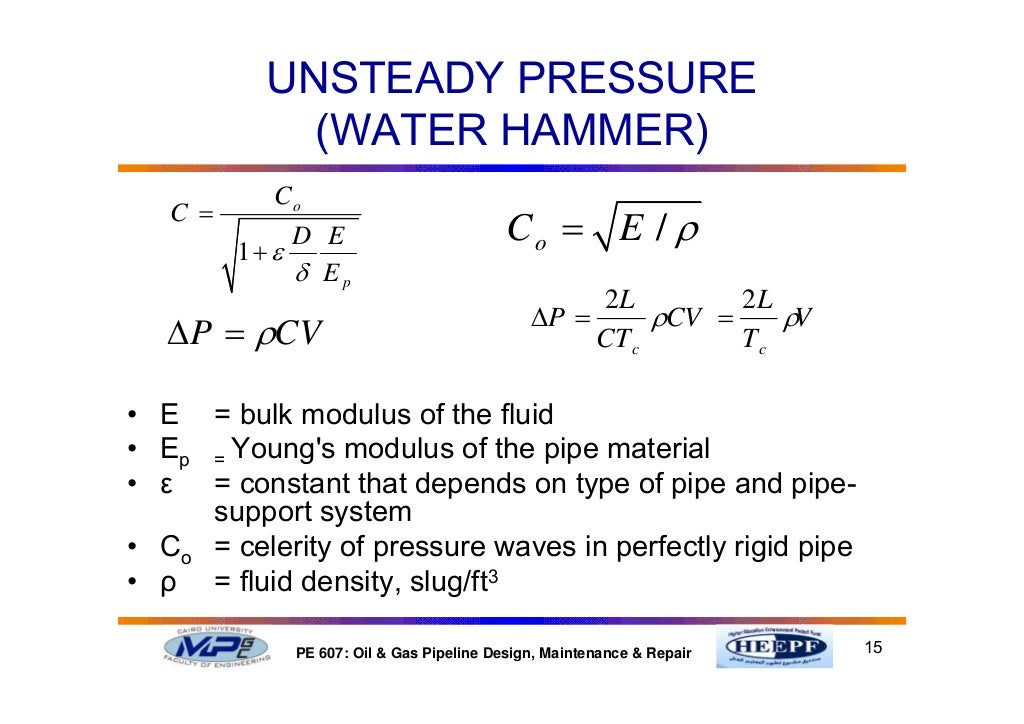 Part 5 structural design of pipelines