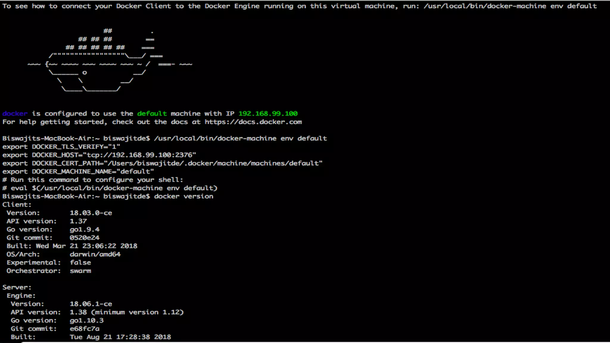 Part 6 docker toolbox mac ppt