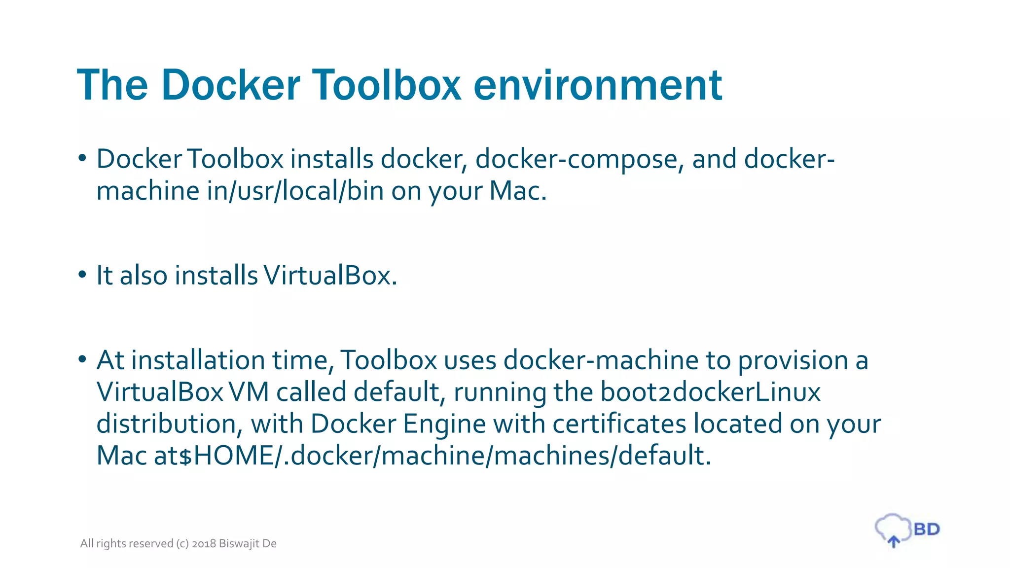 Part 6 docker toolbox mac ppt