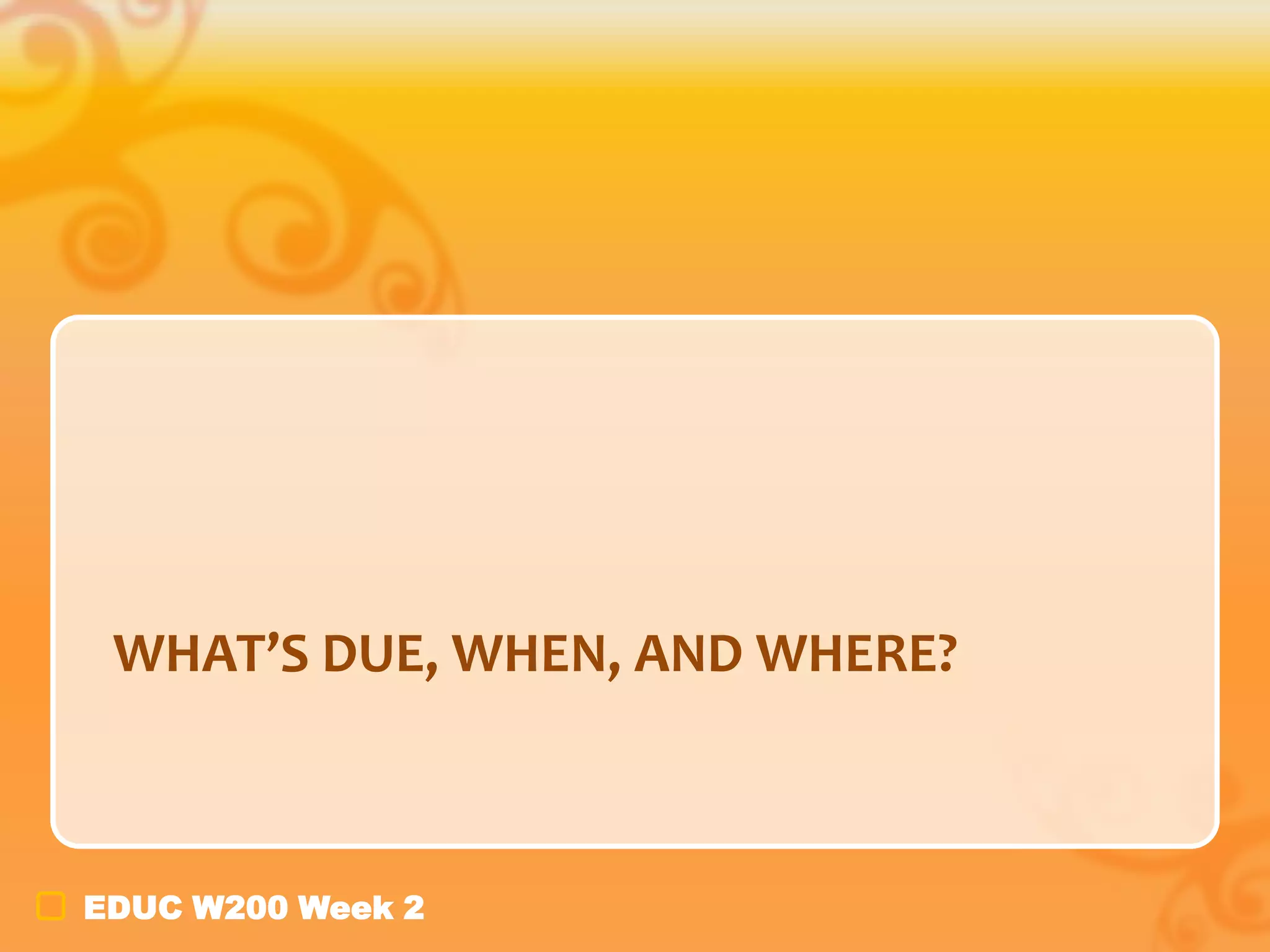 Week 2 Part+6 leftwich | PPTX