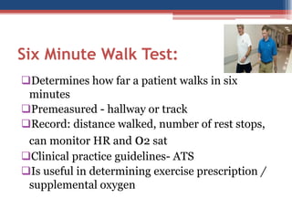 O2 Walk Test Form Lecture 6 , COPD Course Pulmonary Rehabilitation | PDF