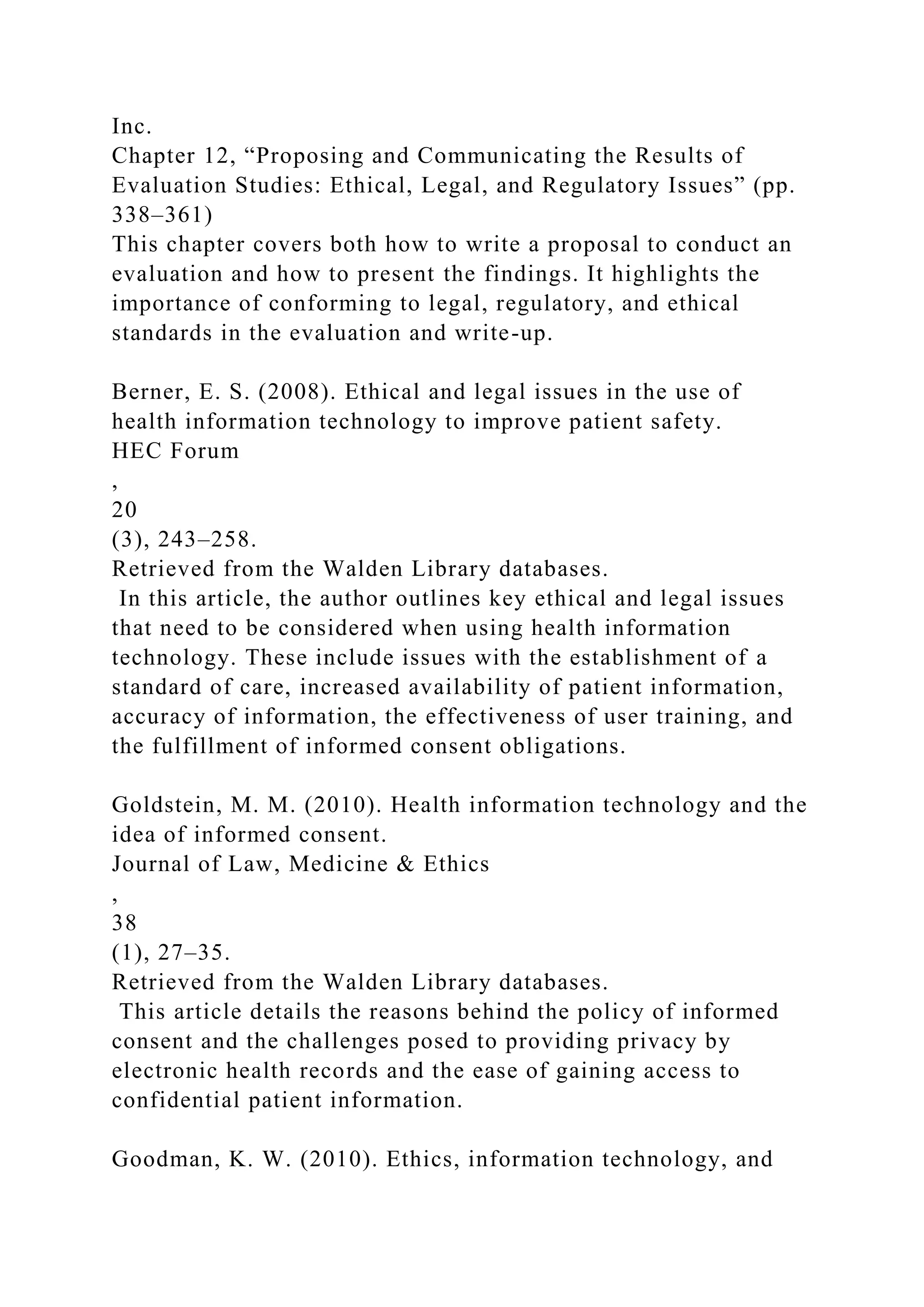 Part 6 Evaluation PlanIn this part of the Evaluation Project, y.docx