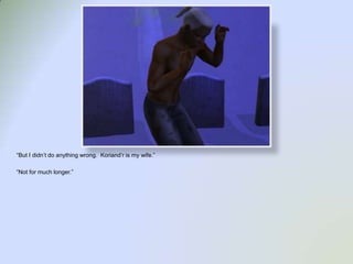 “But I didn’t do anything wrong.  Koriand’r is my wife.”“Not for much longer.”