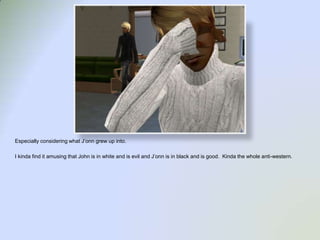 Especially considering what J’onn grew up into.  I kinda find it amusing that John is in white and is evil and J’onn is in black and is good.  Kinda the whole anti-western.