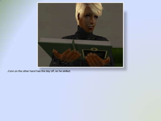 J’onn on the other hand has the day off, so he skilled.