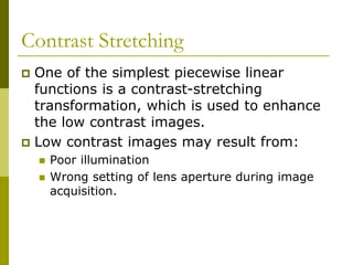 image processing intensity transformation | PPT