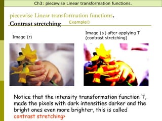 Sample Intensity Transformation image processing intensity transformation | PPT