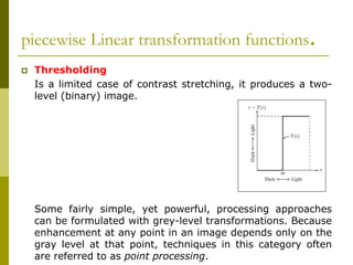 Intensity Transform image processing intensity transformation | PPT