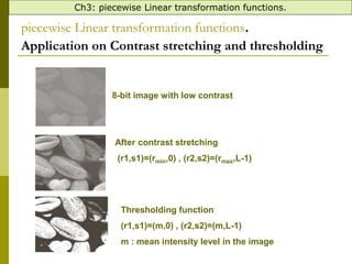 image processing intensity transformation | PPT