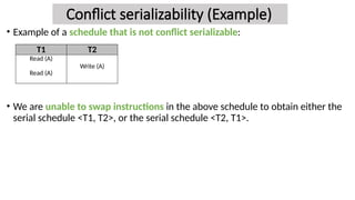 Presentation on Transaction Processing in DBMS | PPTX