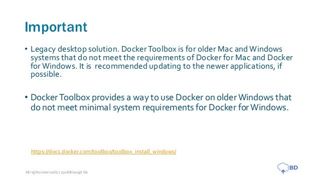 Part 7 Docker Toolbox Windows