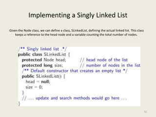 Data Structures- Part7 linked lists | PPT | Programming Languages ...