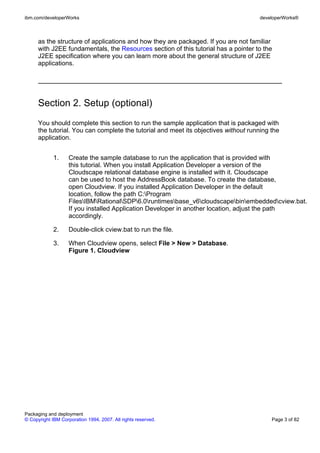 Part 7 packaging and deployment | PDF