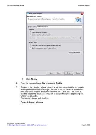 Part 7 packaging and deployment | PDF