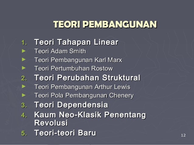 Part 7 Teori Pembangunan Dunia Ketiga Ok