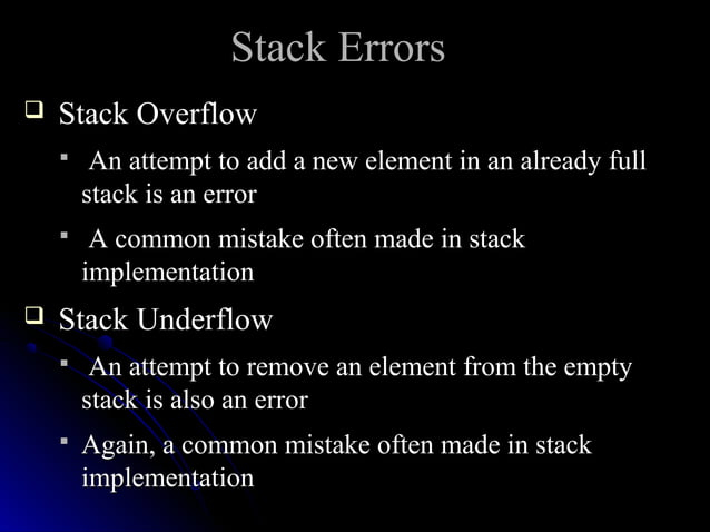 Data Structures- Part8 stacks and queues | PPT